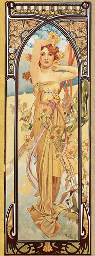 Daytime Alphonse Mucha